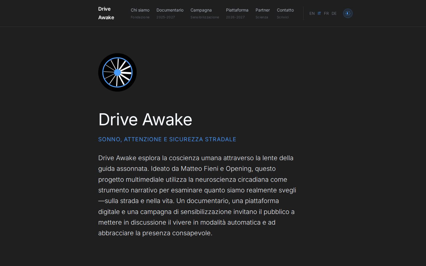 A static website, in four languages, spring 2026